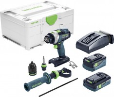 Festool 577652 Cordless percussion drill QUADRIVE TPC 18/4 5,0/4,0 I-Plus £579.00